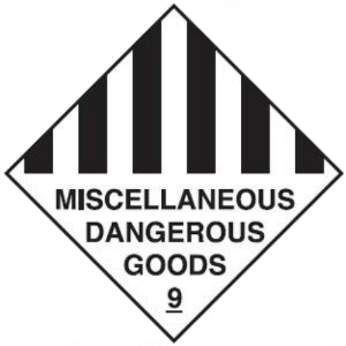 Miscellaneous Dangerous Goods 9 Bonus Printbonus Print 